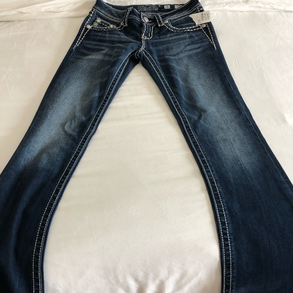 Miss Me Boot cut Jeans.  Size 26